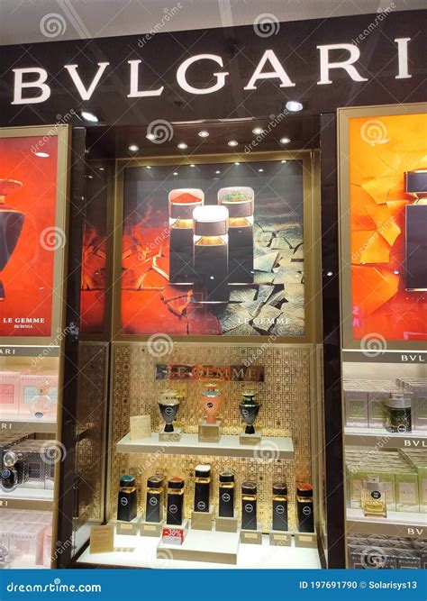 bvlgari fragrance shop.